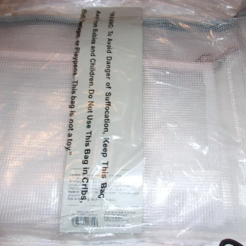 5pc Clear Open Story Reusable Storage Bags  New